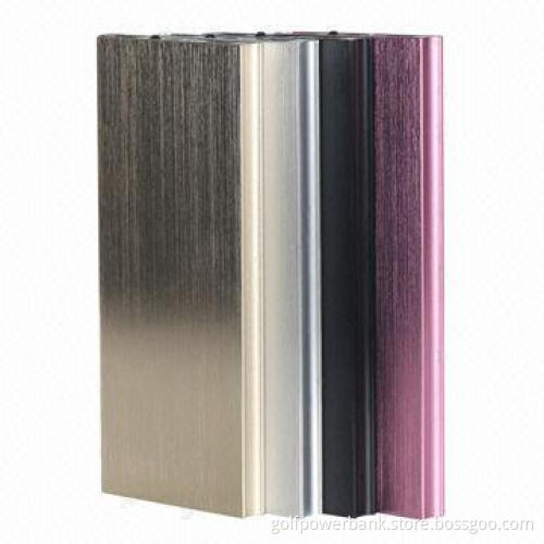 Power bank with private model, dual USB ports/LED flashlight